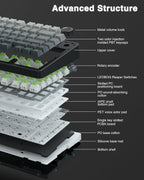 AULA F75 Pro უსადენო კლავიატურა