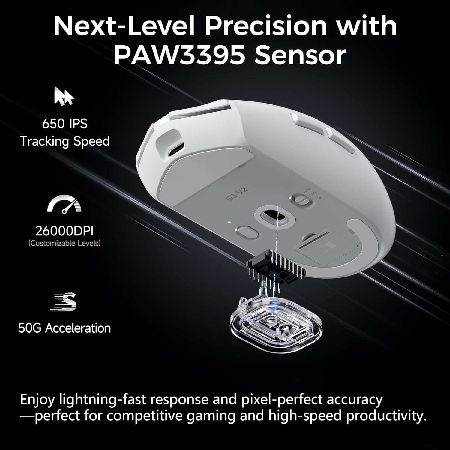 MCHOSE G3 V2 Pro Mouse